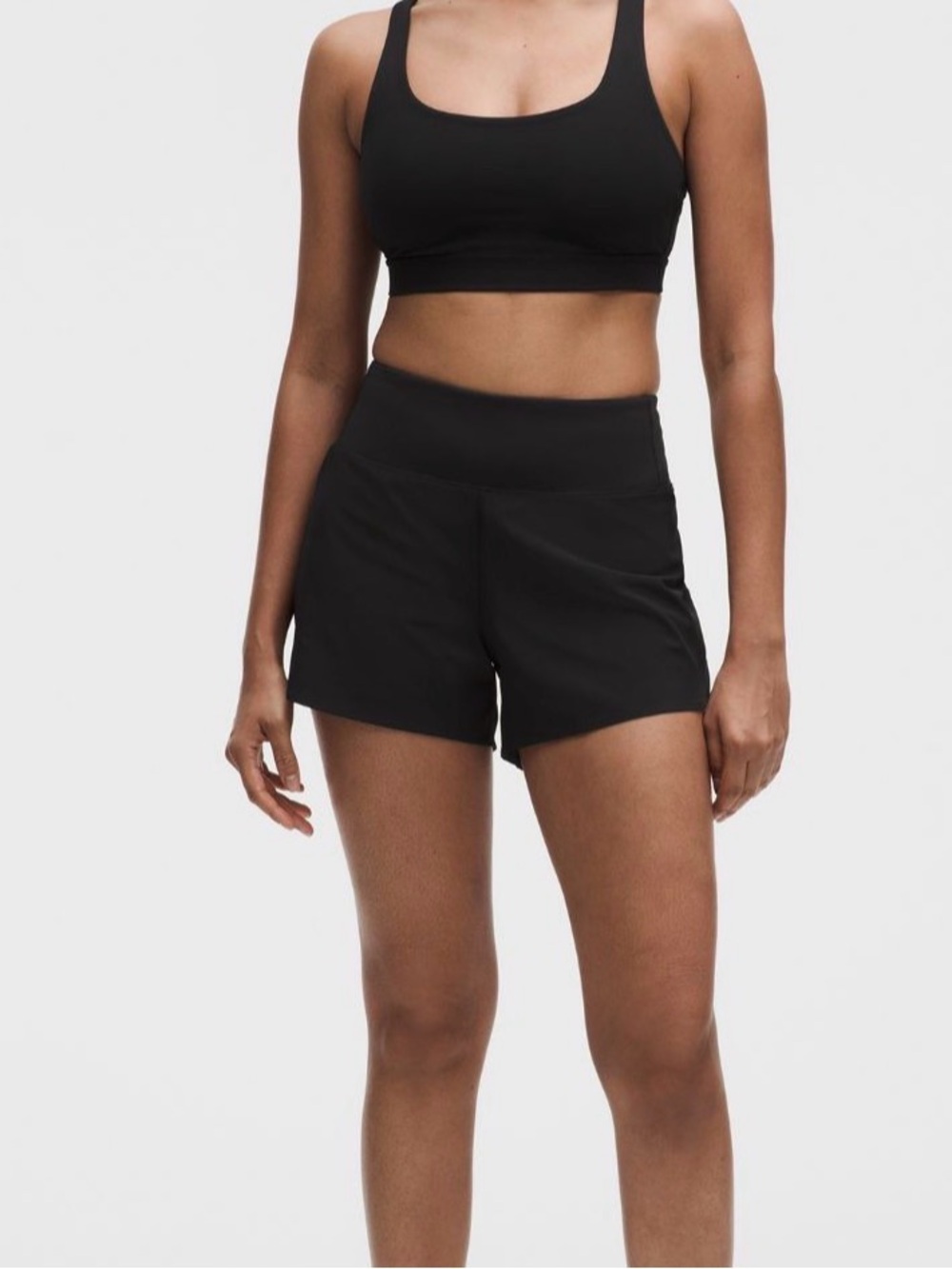 Lululemon: Womens 12: Black 2” Speed Up Shorts: Perfect Condition.🖤